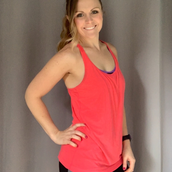 Gap Fit Pink Tank - Size M - Picture 2 of 5